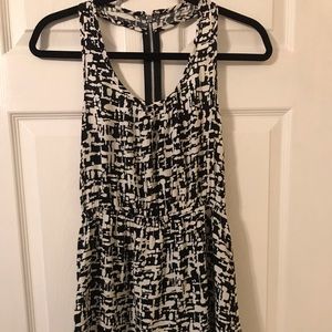 Patterned Racerback Dress